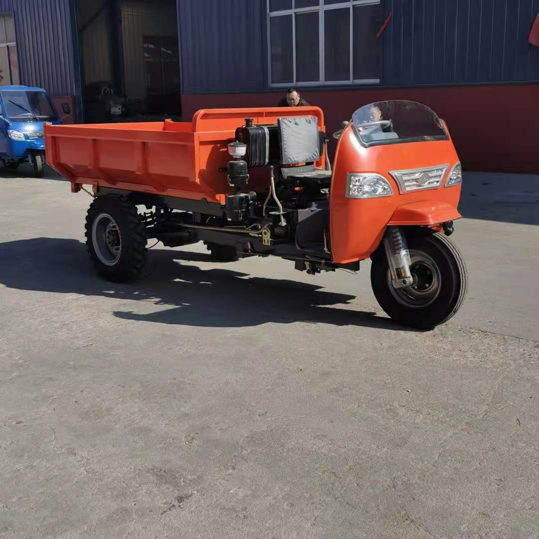 小型柴油三轮车 22马力柴油三轮车 济宁液压自卸柴油三轮车
