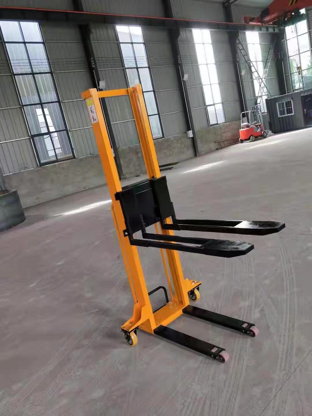 液压叉车电动升高车移动堆高机