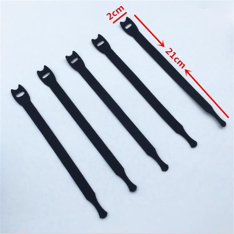 反扣尼龙彩色带扣魔术贴猫头理线自粘绑线带