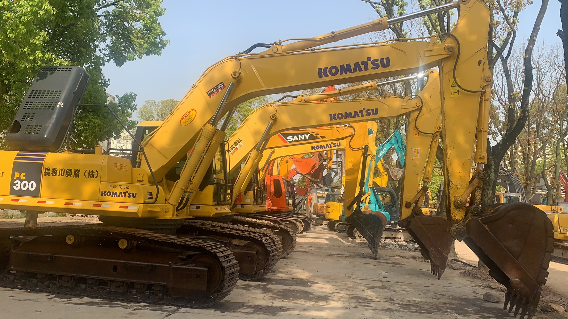 二手挖掘机小松pc3007原装进口质量上乘动力十足