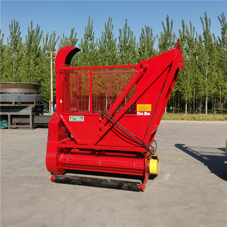 拖拉机带动收草机图片玉米杆粉碎收集机机器参数