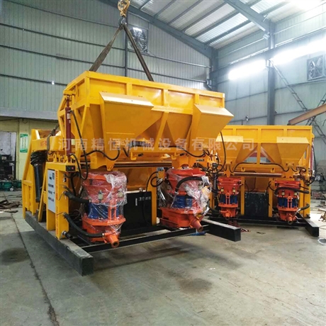 自动上料小型吊装喷浆机组 隧道支护混凝土喷浆机