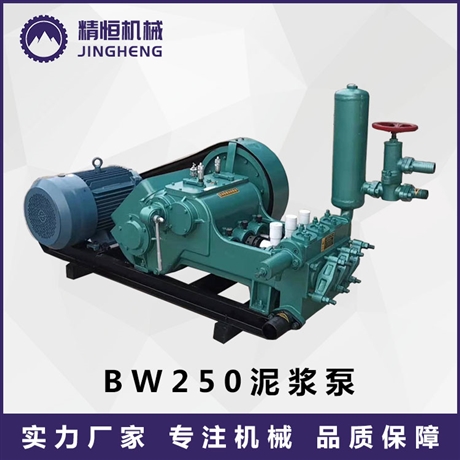 矿用卧式泥浆泵 精恒护坡加固BW150泥浆泵生产