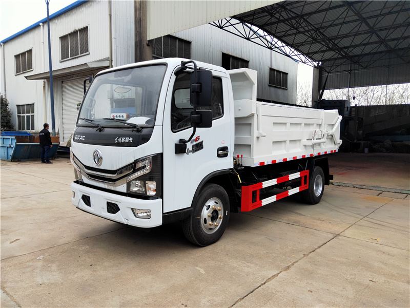 清运污泥车自卸式5吨含水污泥运输车密闭好无滴漏