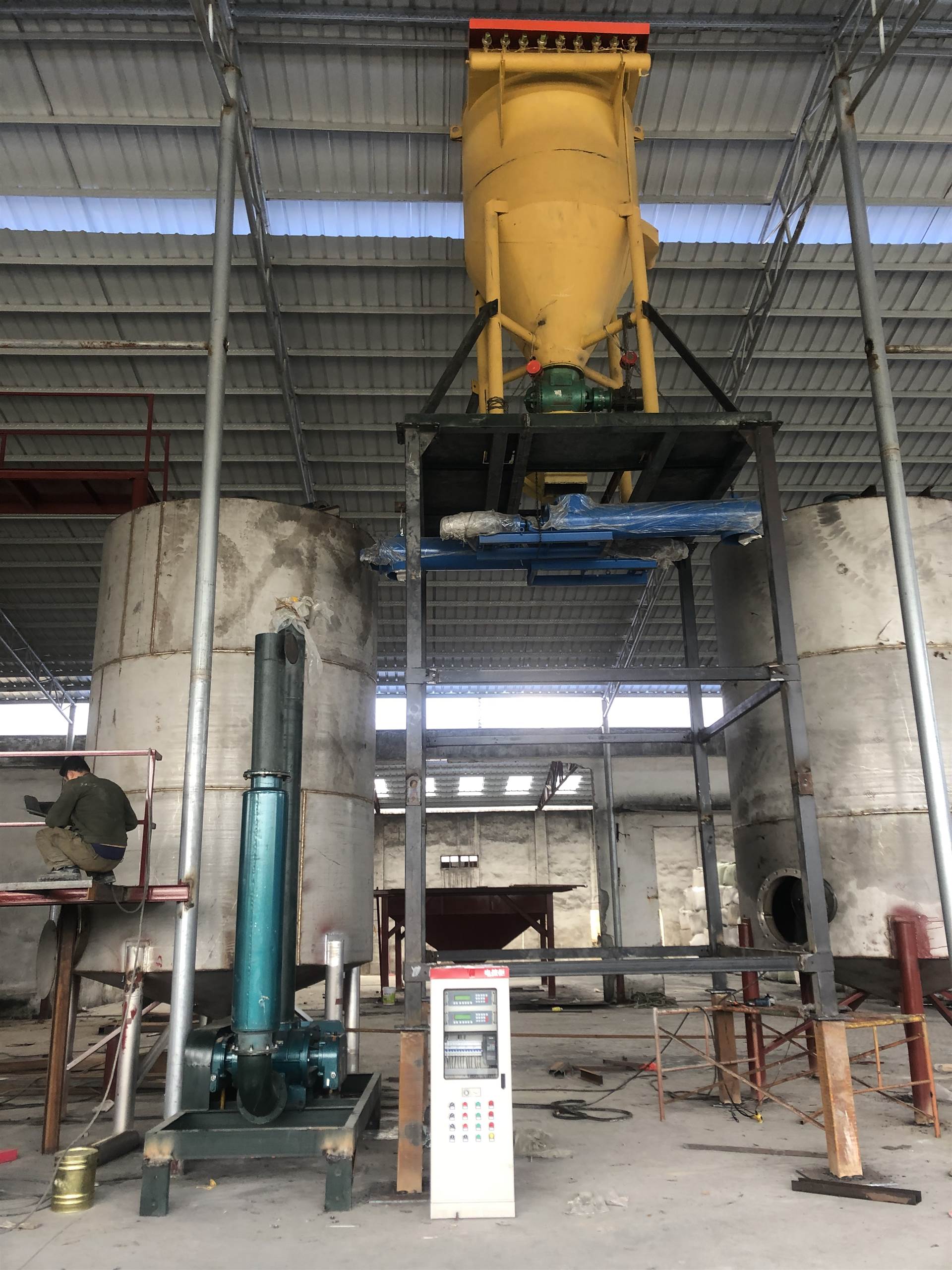 电厂粉煤灰气力输送机xwzf无粉尘散灰气力输送机