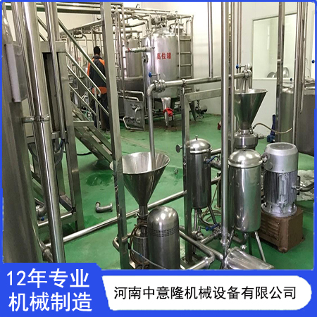 河南ZYL含气饮料生产线设备 易拉罐装饮料生产加工设备