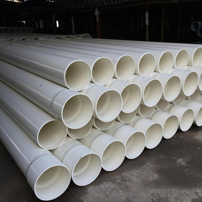 韩城白色pvc给水管110农田灌溉灰色pvc给水管欢迎来电
