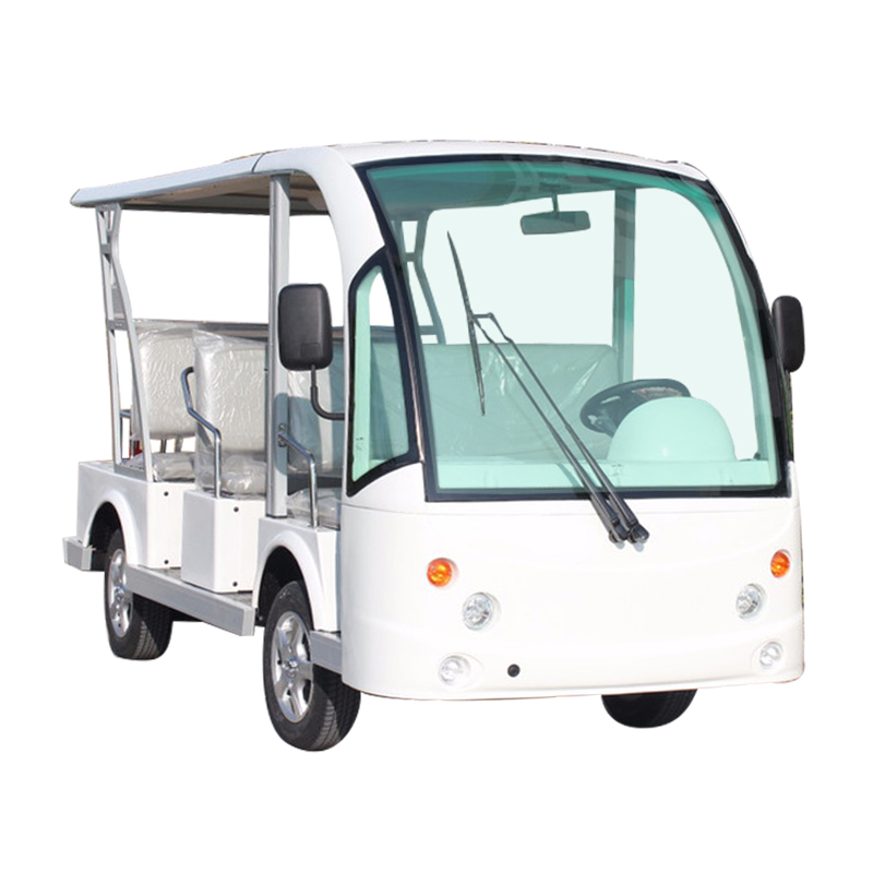 玛西尔8座电动旅游观光车dn-8-1 园区校区机场港口楼盘看房车