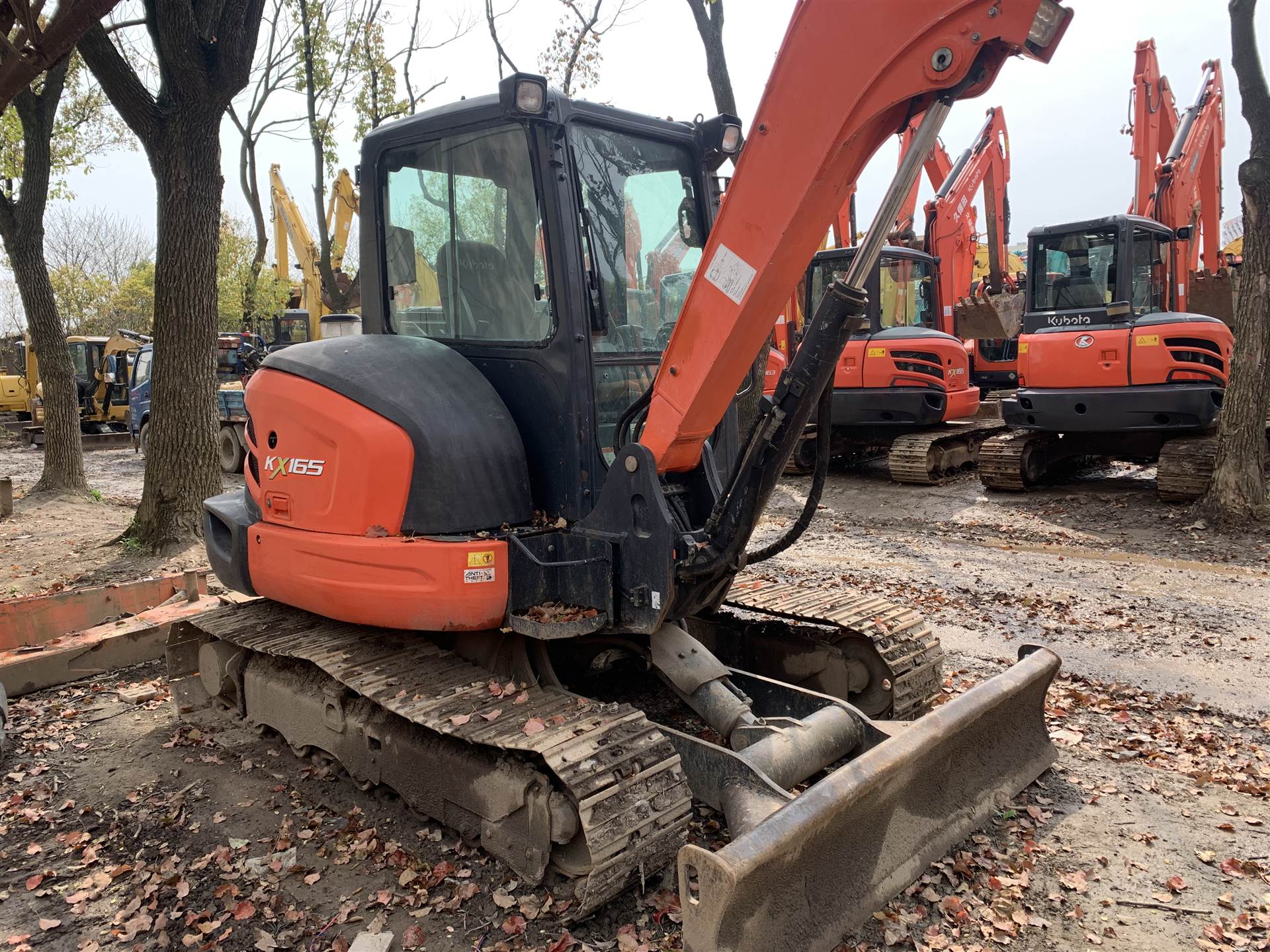 二手挖掘机久保田kx165转售诚意详情电聊大件原版