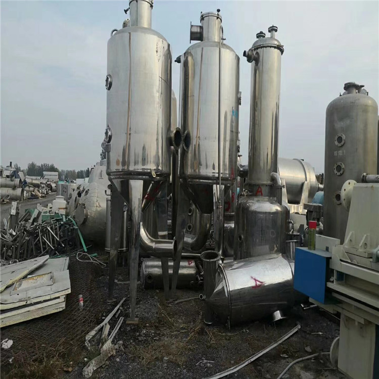 二手蒸发器山东 回收循环蒸发器 二手强制循环蒸发器