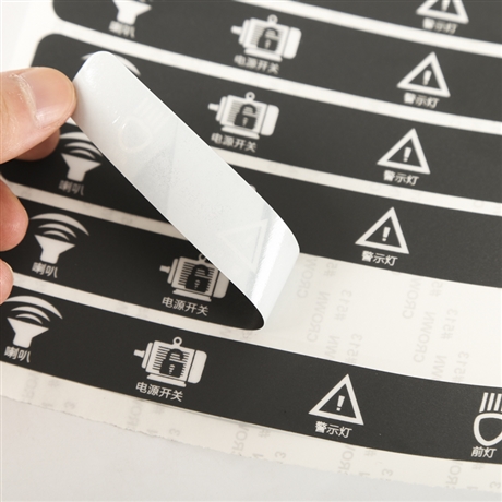 康定控制面板pvc面贴厂家定制批发