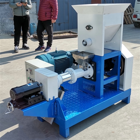 宠物粮食膨化机牛猪饲料膨化机猫粮狗粮鱼粮膨化机