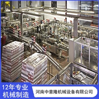 ZYL易拉罐装凉茶生产线设备 玫瑰花茶饮料灌装设备 自动化机械