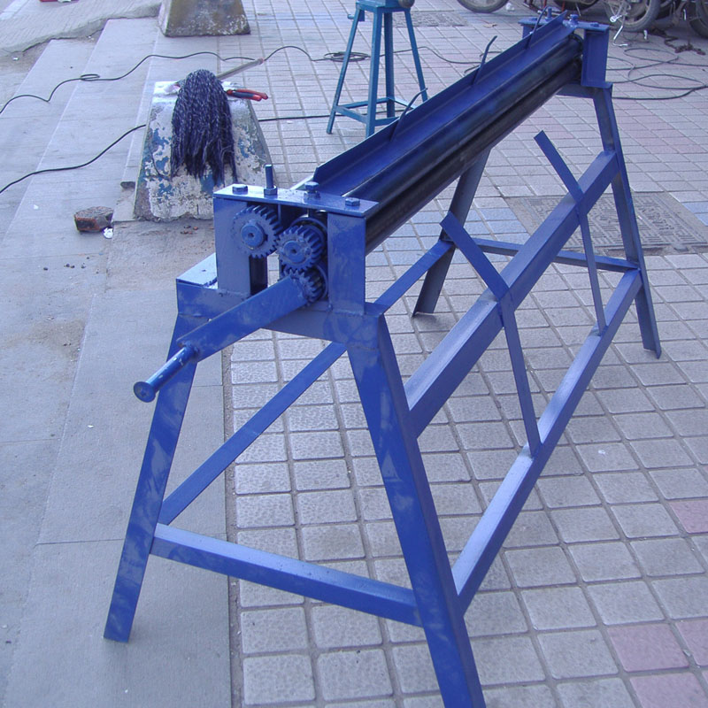 鑫宏牌手动卷圆机宽度厚度 白铁皮手摇卷筒机 金属薄板手摇卷筒机