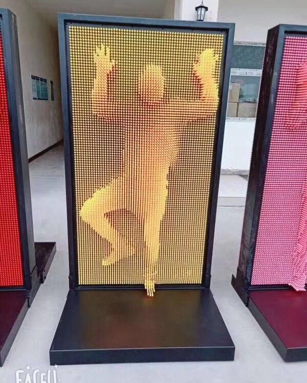 网红三维立体针雕墙