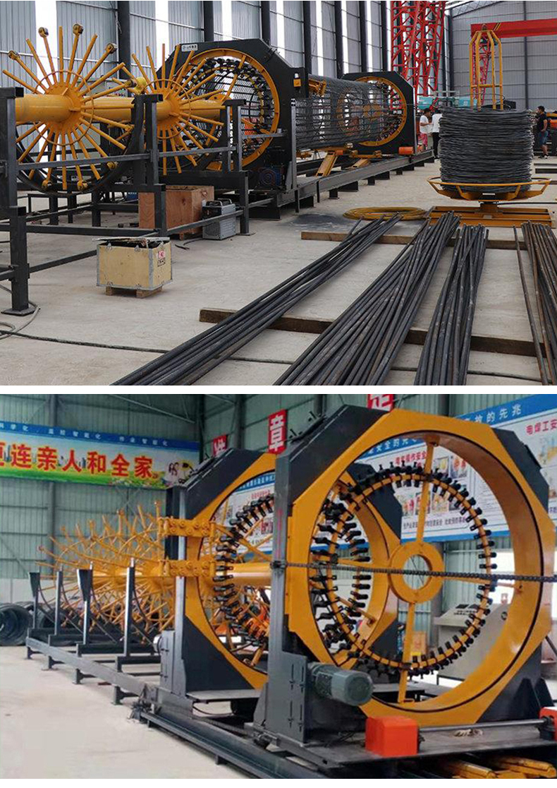 数控钢筋滚笼焊机钢筋绕笼机钢筋笼滚焊机售价