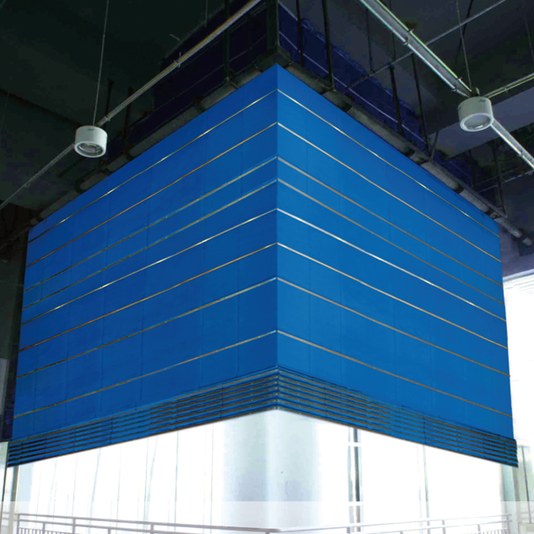 无机布防火卷帘 折叠式防火卷帘 可定制 规格标准