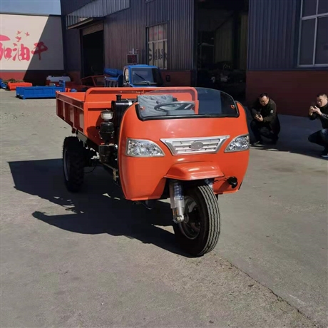 加厚车厢柴油车小型柴油三马子液压自卸农用车工程柴油车