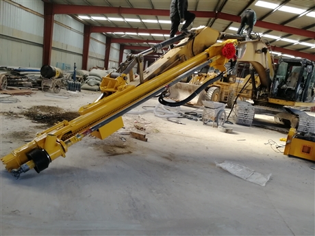 秦皇岛液压打孔机全自动液压打眼机挖改凿岩机挖改钻价格