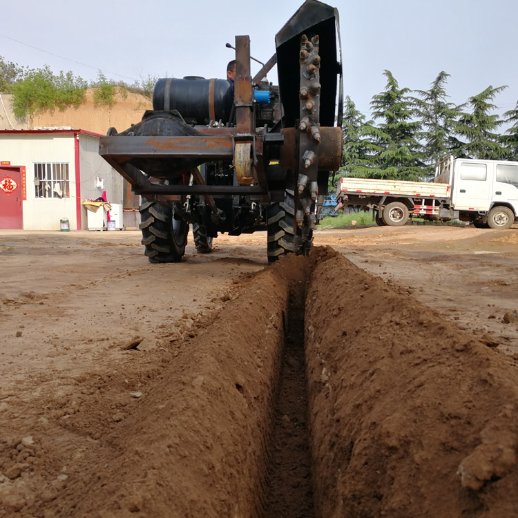 公路路边石打沟机沥青公路专用路缘石开槽机明茂ma390城市污水管道