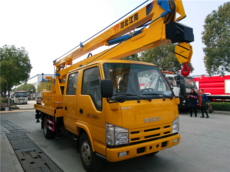 五十铃14米16米18米21米高空搬家车 广告 路灯安装车