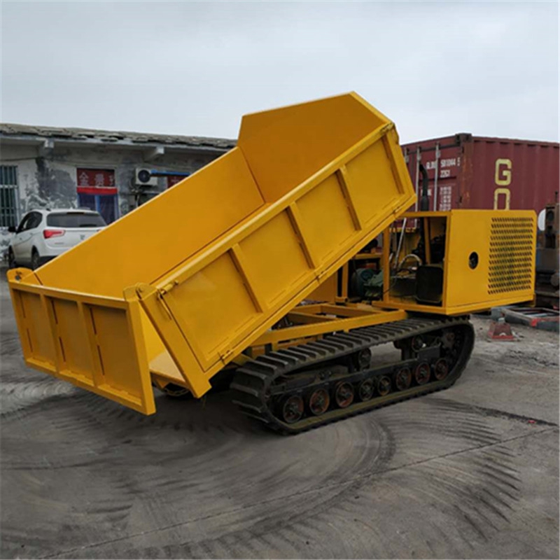 山地履带运输车工程翻斗自卸运输车水田运输车