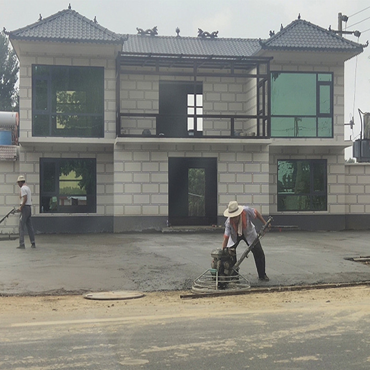 新疆水泥房屋成品图片