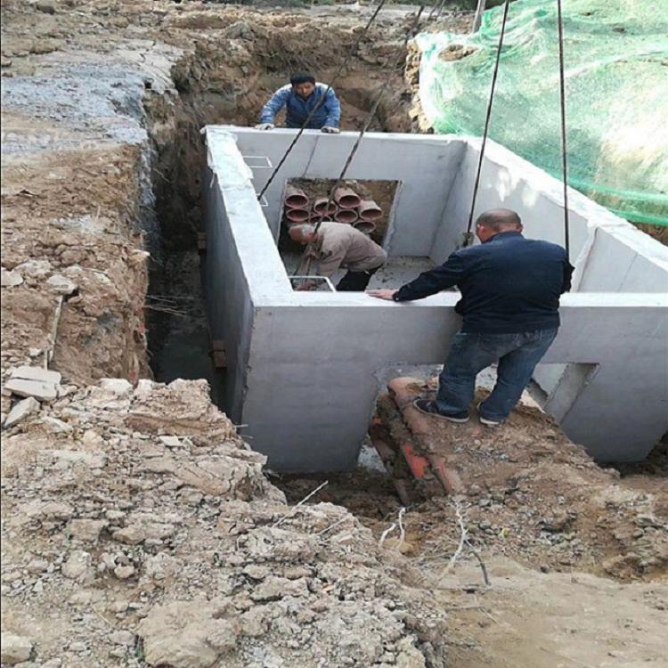 森固 产地供应 爬梯检查井 踏步检查井 预制混凝土检查井 定做方案