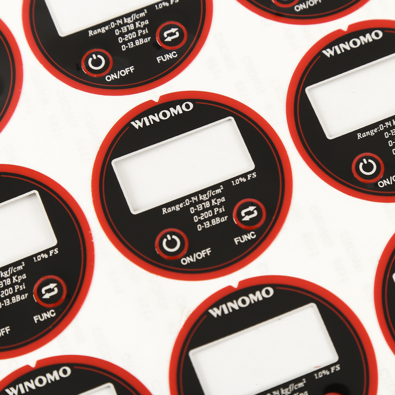 宜秀pc pvc pet 磨砂面板面贴 薄膜开关/设备/电器面板面贴