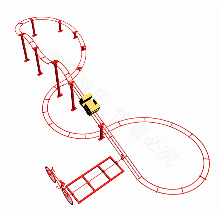 景区网红亲子游乐项目坑爹过山车