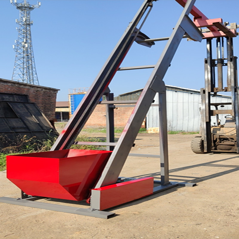 湖南单斗型自动上料机 松散颗粒料单斗提升机 lj6