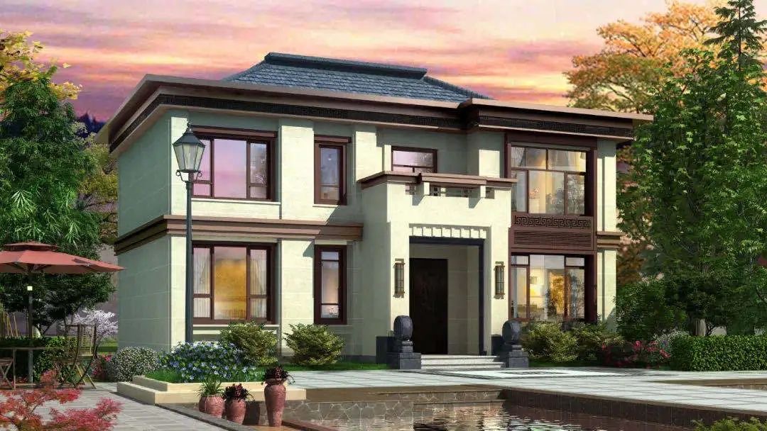 名墅实心墙体别墅