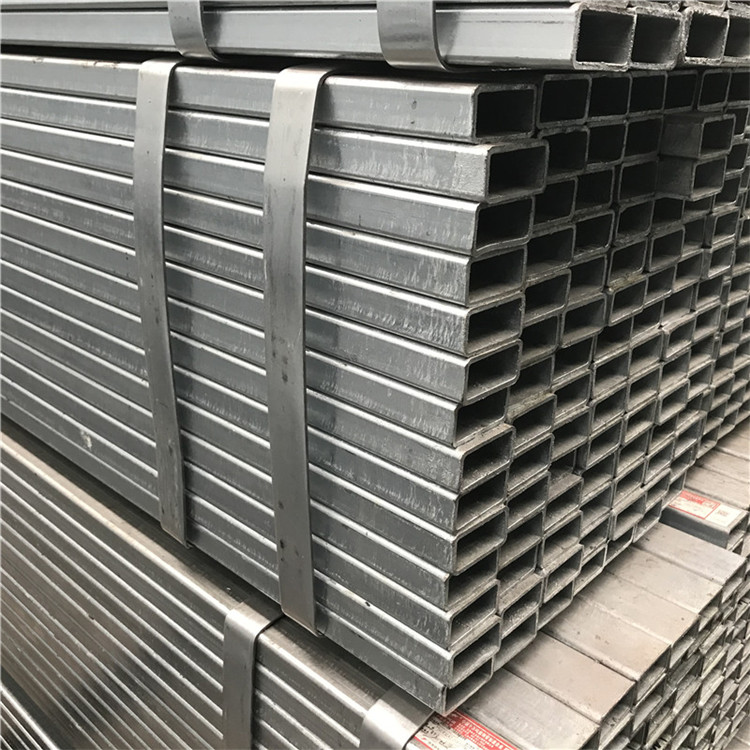 无缝镀锌方管 q235b幕墙镀锌方通 镀锌方管 消防管方钢管