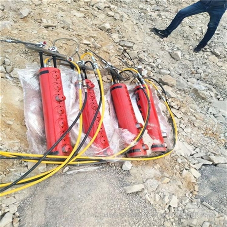 愚公斧液压破桩机矿山开采液压劈裂棒ygf5000柱塞式劈石器