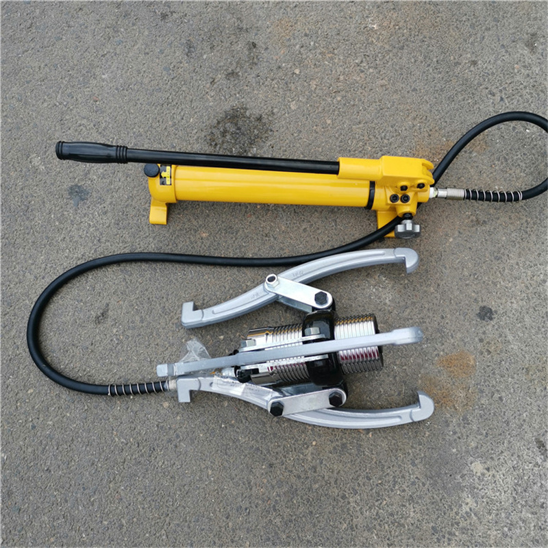 手动分体液压拉马手动轴承拉马型号dyf分体三爪液压拉马