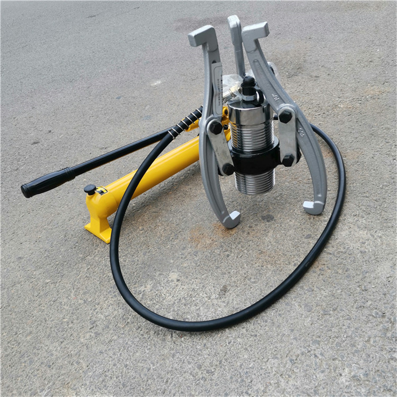 手动分体液压拉马手动轴承拉马型号dyf分体三爪液压拉马