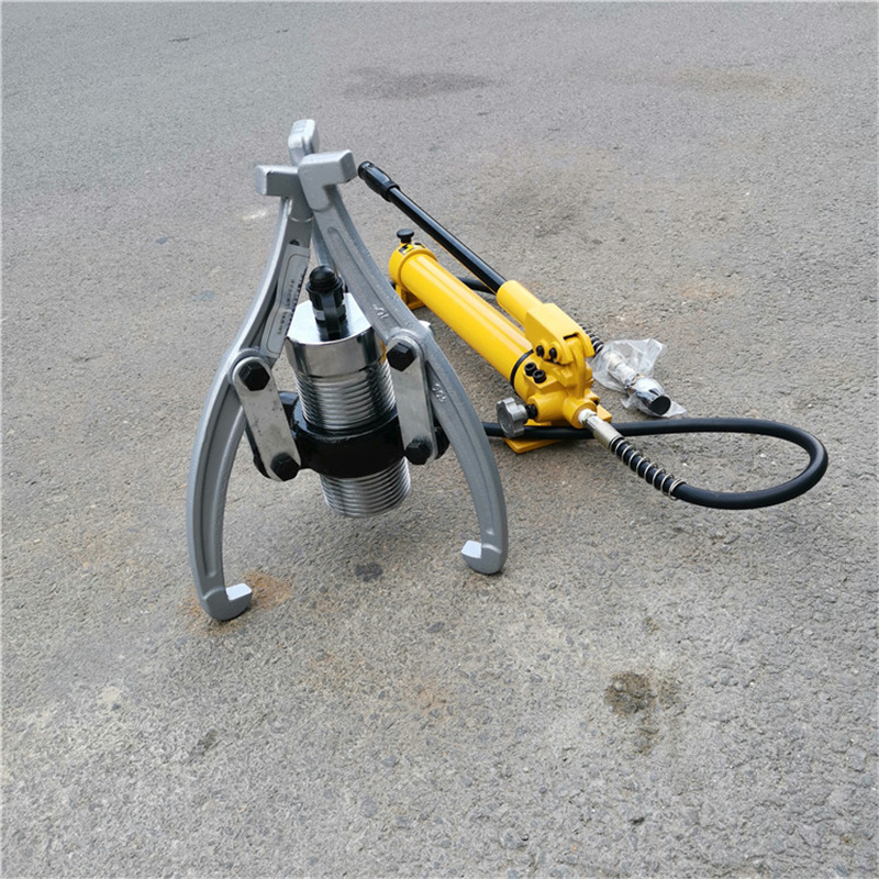 手动分体液压拉马手动轴承拉马型号dyf分体三爪液压拉马