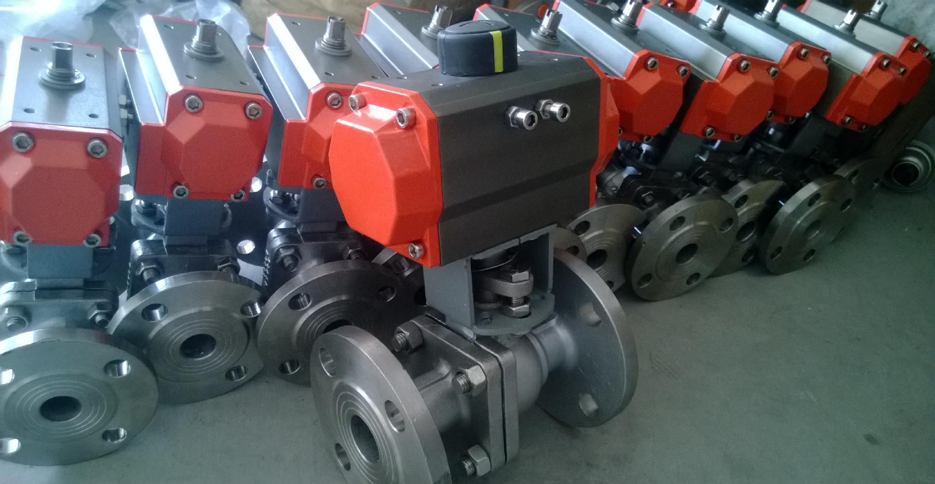 源头厂家气动球阀气动锻钢球阀q641fhw厂价销售