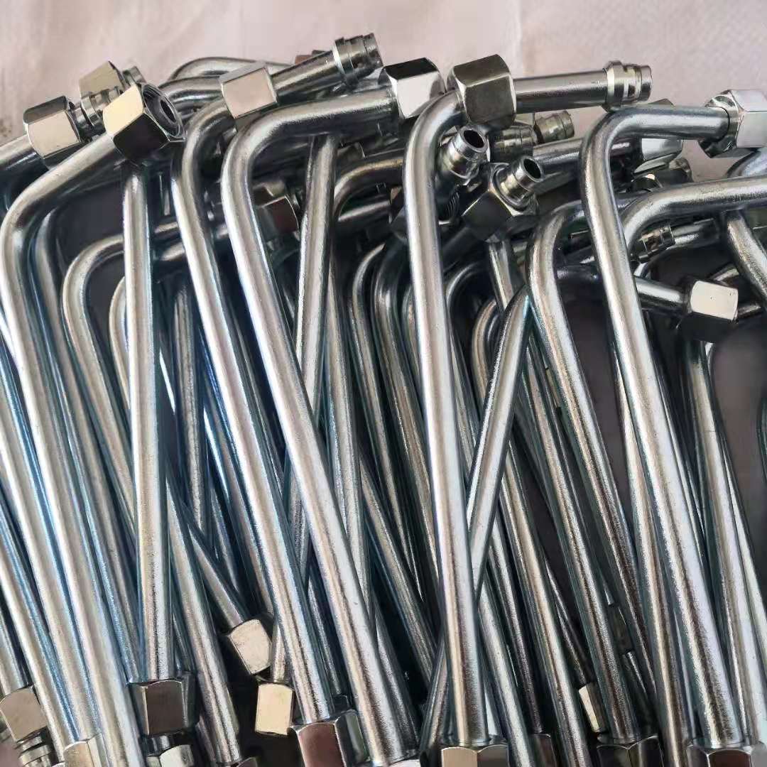 铁管合河供应液压管路液压硬油管高压金属油管总成液压钢管总成