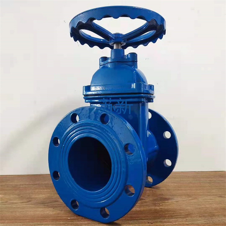 dn100软密封闸阀 消防阀门 弹性座封法兰闸阀