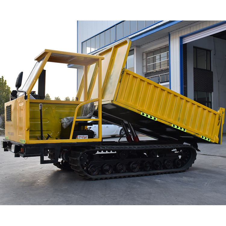 橡胶泥路履带运输车 果园用爬山王履带运输车 履带车排名昱金旺