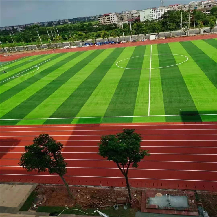 幼兒園環保地面施工學校操場地面鋪設塑膠跑道廠家報價恆途