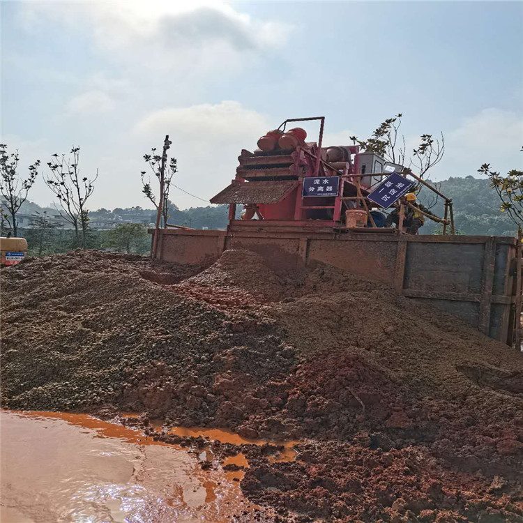 建筑工程泥浆处理器 桥梁桩基工程泥浆分离机 隧道盾构工程泥浆处理器