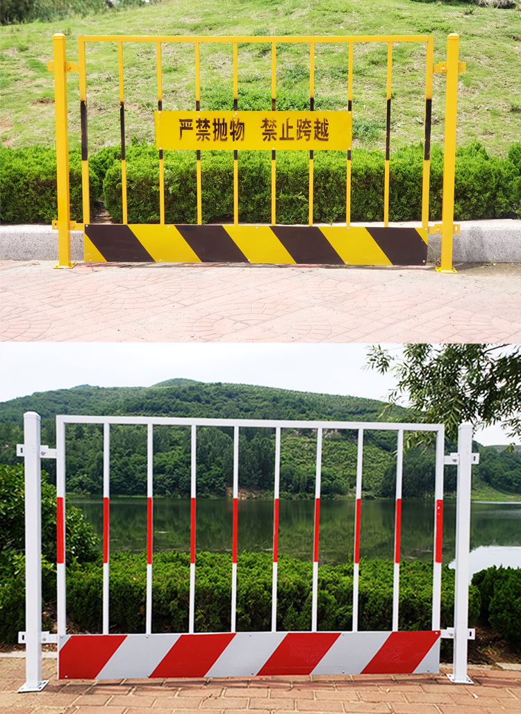 厂家定制基坑护栏建筑工地护栏网安全警示围挡栅栏临边防护铁丝网