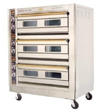 恒联三层六盘烤箱GL-6A 商用三层电烤箱 不锈钢烤面包炉 烘烤炉