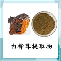 白桦茸提取物 白桦茸多糖 50% 桦褐孔菌多糖 菌丝体萃取可定制 水溶