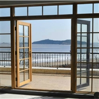 海南平开防盗纱窗门窗  一体安装