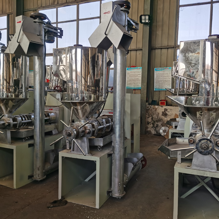 220v小型全自动芝麻榨油机 明茂螺旋式葵花籽炸油机 多功能热炸压油