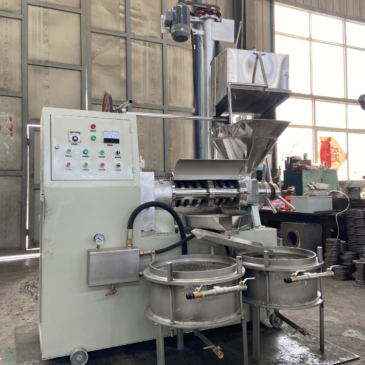 小型车载流动菜籽榨油机  明茂多功能榨花生油机器  全自动螺旋胡麻籽