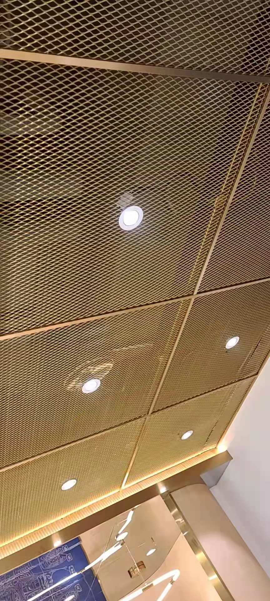 菱形钢板网a达州装饰铝板网a幕墙吊顶铝板网